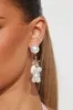 The Beach Is Calling Earrings - White/combo sold by Fashion Nova