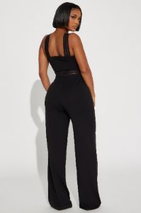 Always In Style Jumpsuit - Black sold by Fashion Nova