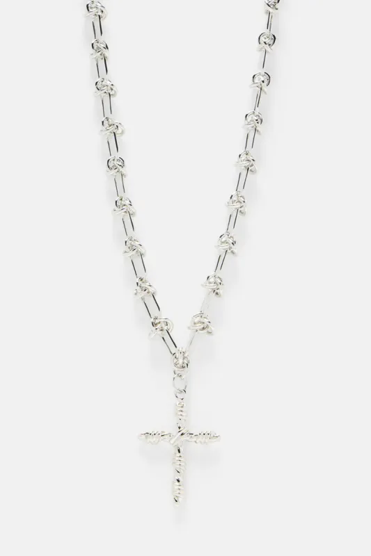 Forgotten Fears Necklace - Silver sold by Fashion Nova