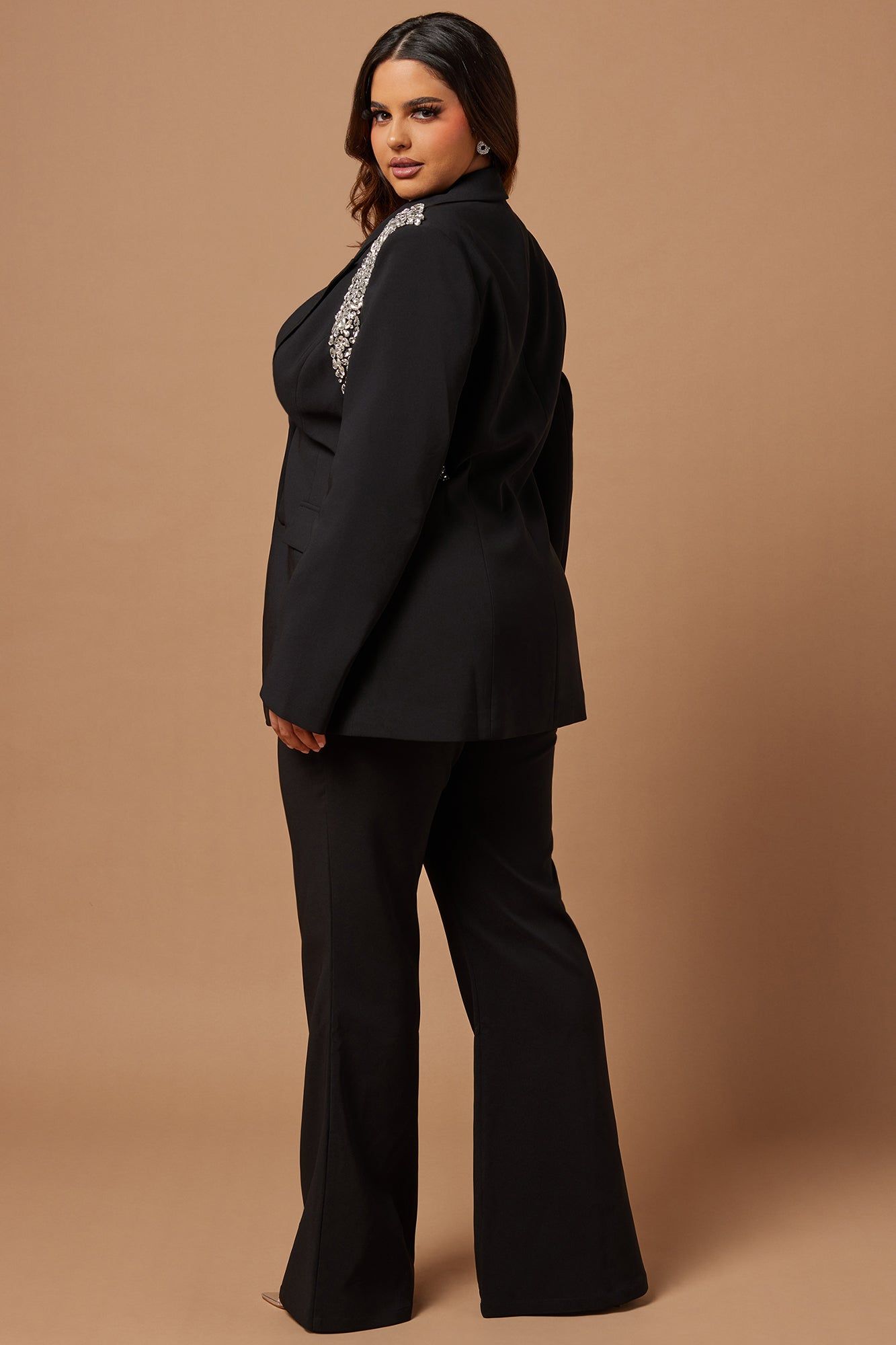 Claire Embellished Blazer Set - Black sold by Fashion Nova product image thumbnail 8