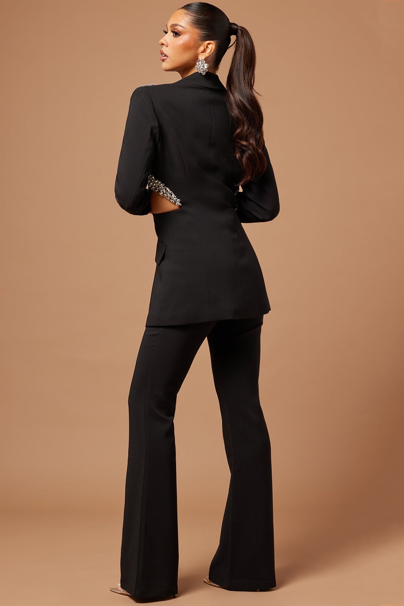 Claire Embellished Blazer Set - Black sold by Fashion Nova product image thumbnail 4