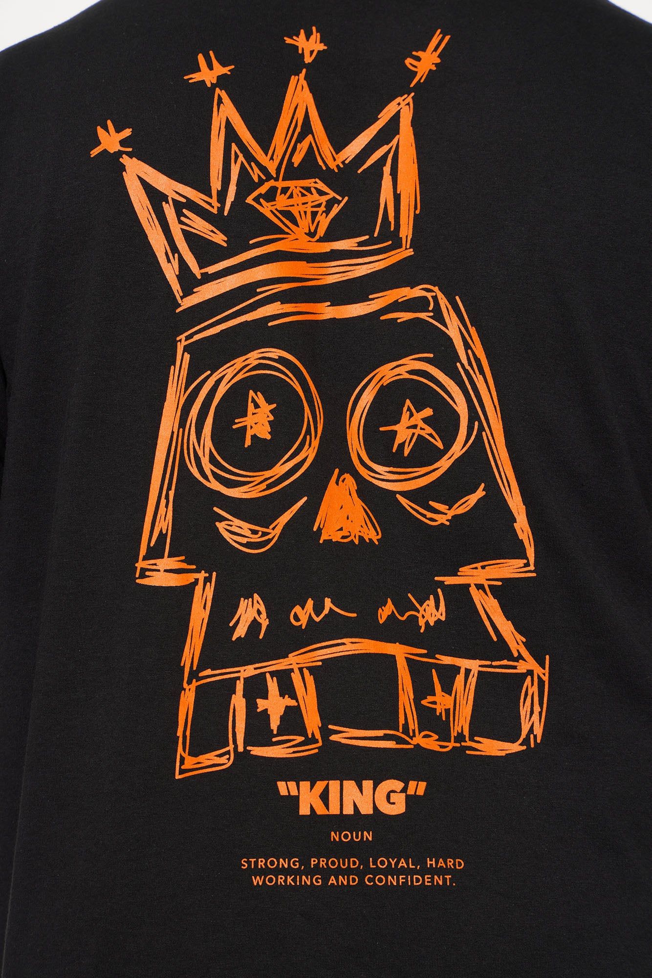 King Definition Short Sleeve Tee - Black sold by Fashion Nova product image thumbnail 8