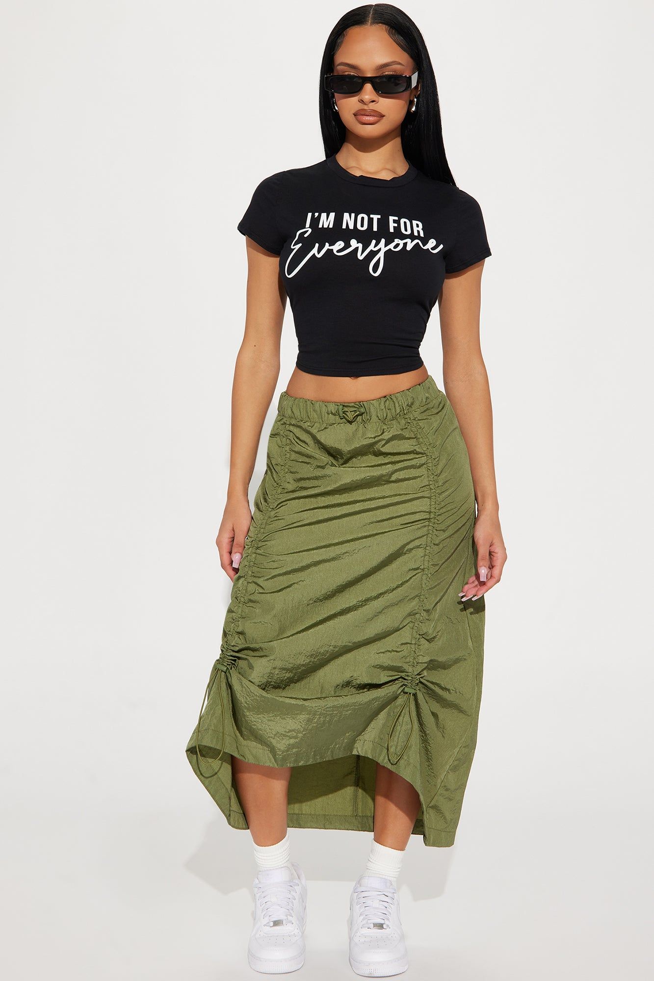I'm Not For Everyone Fitted Tee - Black sold by Fashion Nova product image thumbnail 2