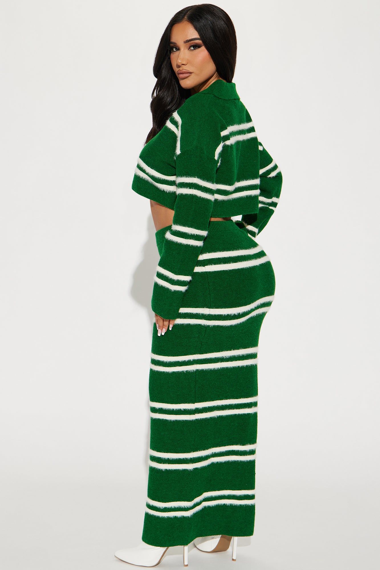 Making Plans Sweater Skirt Set - Green sold by Fashion Nova product image thumbnail 3