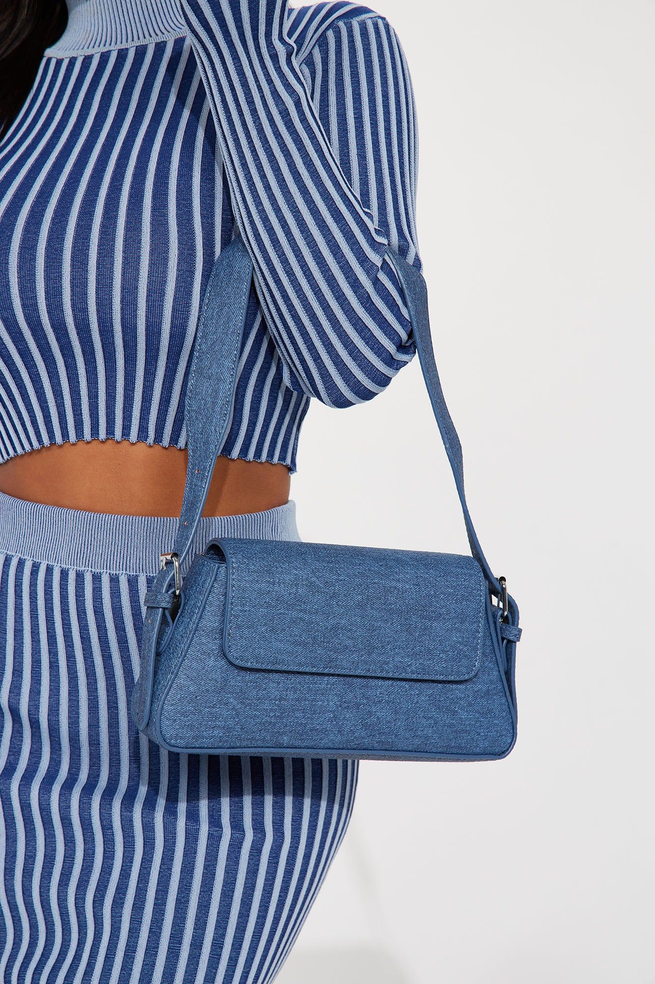 East Village Handbag - Denim sold by Fashion Nova