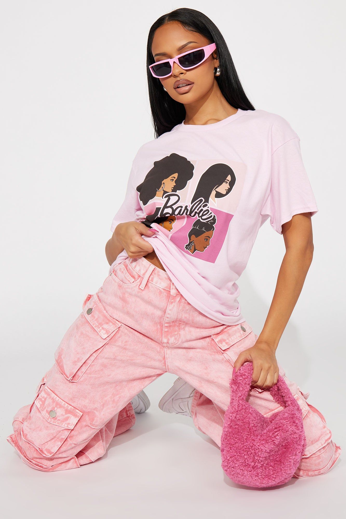 Bold And Beautiful Barbie Tee - Pink sold by Fashion Nova product image thumbnail 2