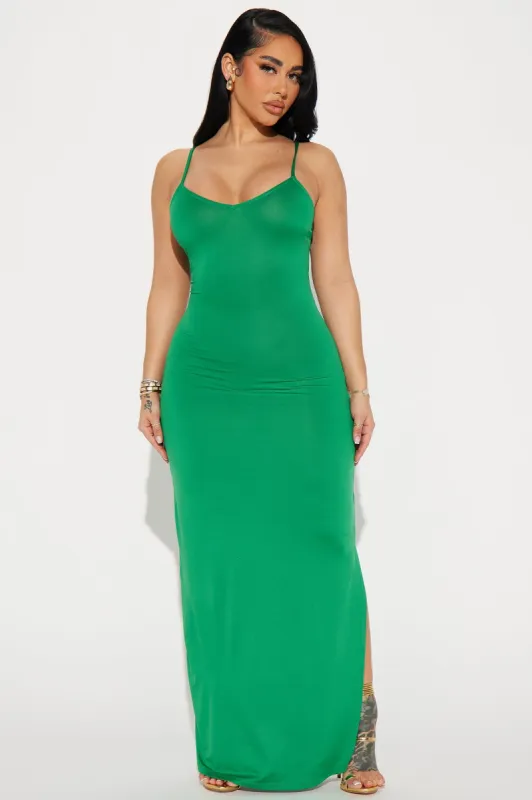 Annie Maxi Dress - Green sold by Fashion Nova