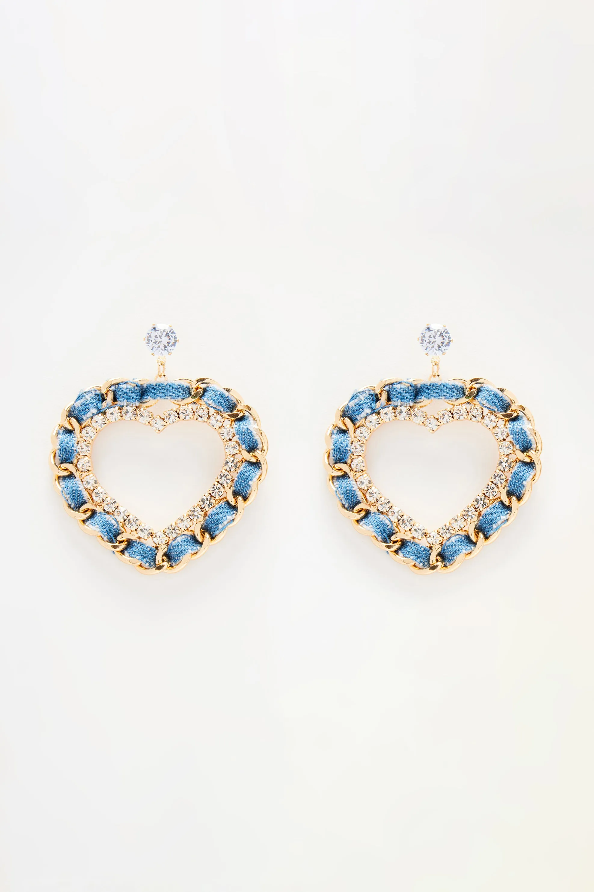Love For Denim Earrings - Denim sold by Fashion Nova product image thumbnail 3