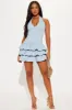 On Duty Denim Mini Dress - Light Wash sold by Fashion Nova