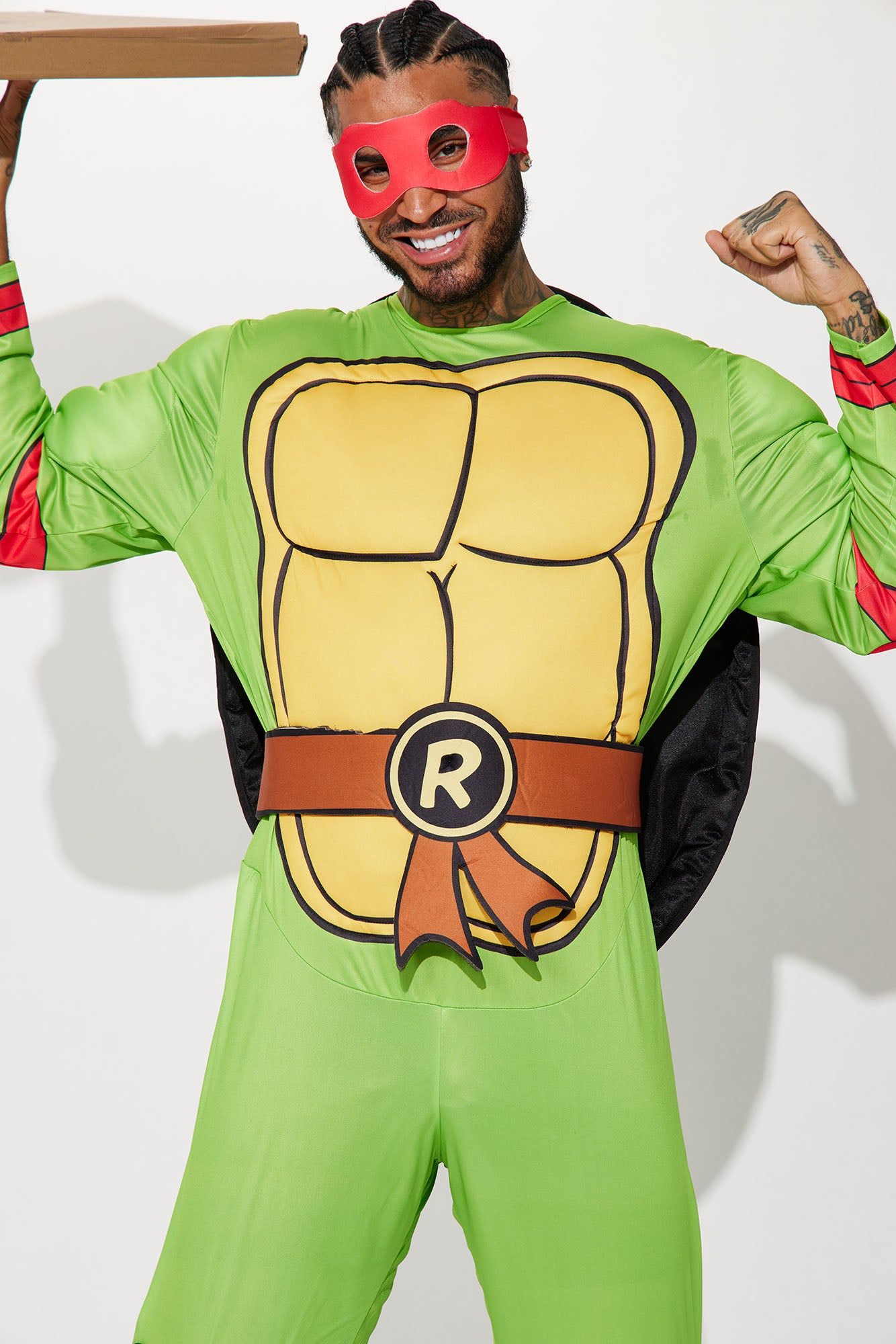 TMNT Raphael 4 Piece Costume Set - Green/combo sold by Fashion Nova product image thumbnail 2
