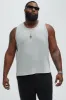 Dudley Textured Relaxed Tank - Stone sold by Fashion Nova