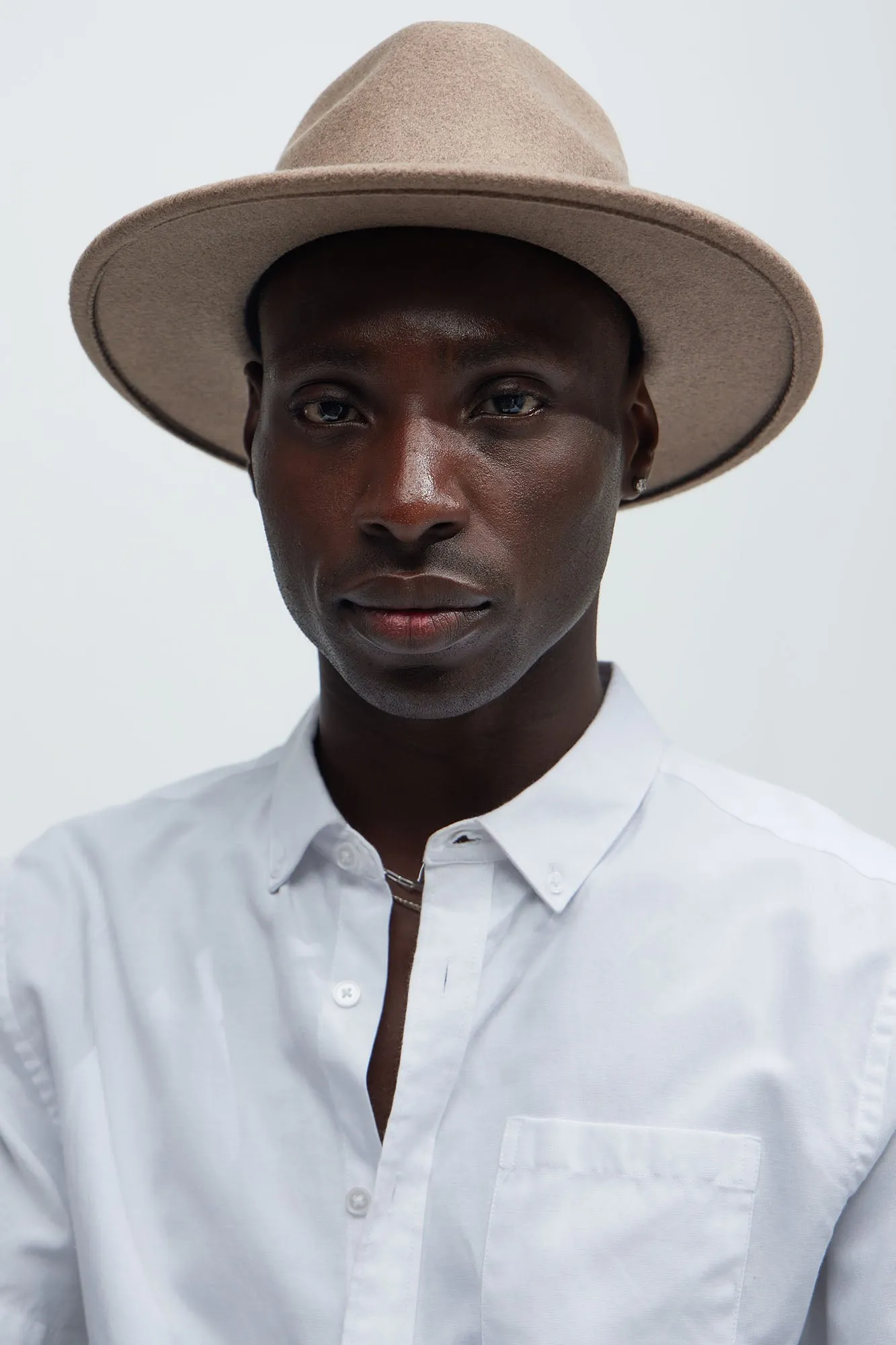 Silverlake Full Brim Hat - Brown sold by Fashion Nova