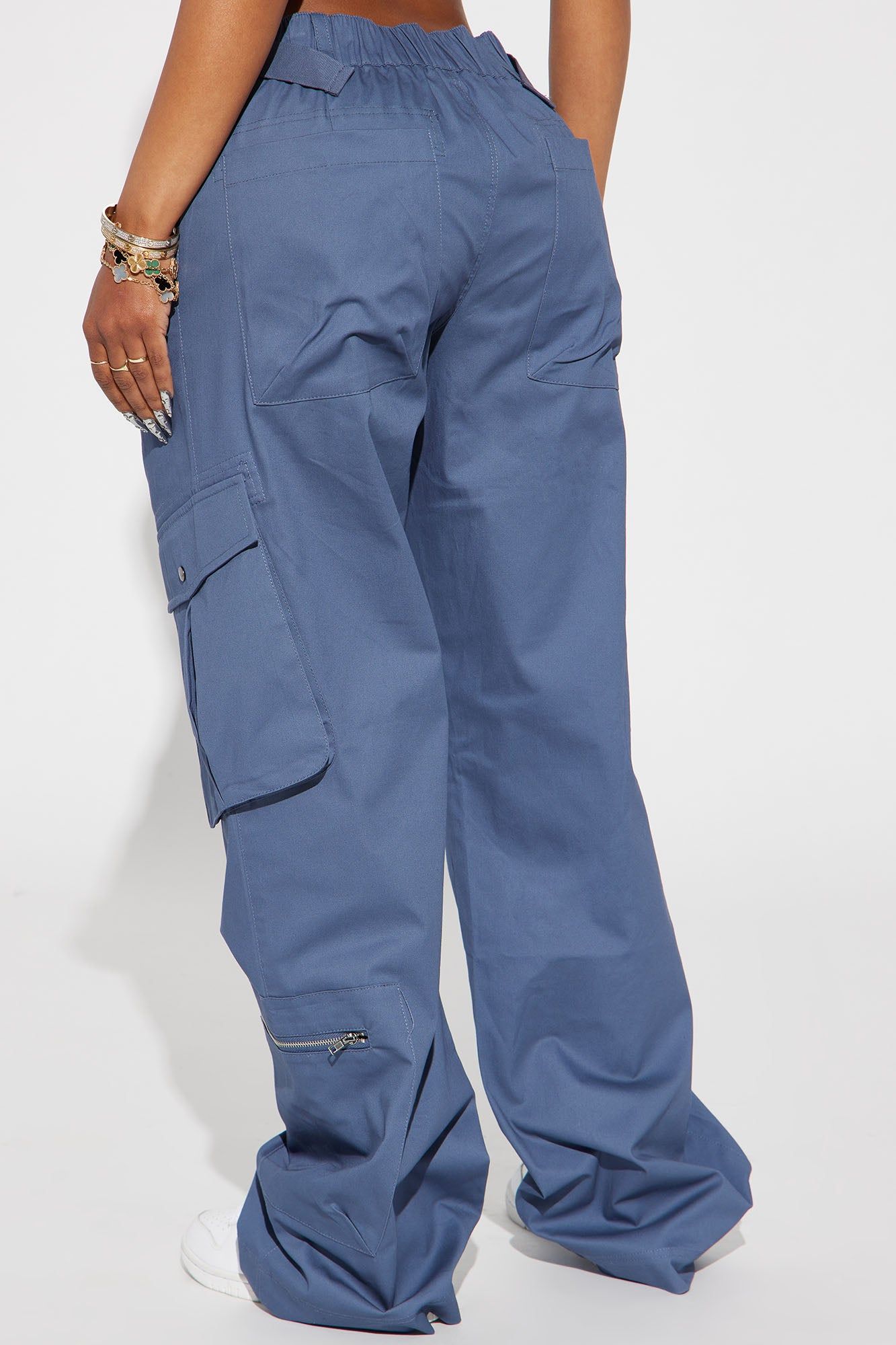 Flying High Cargo Pant - Slate Blue sold by Fashion Nova product image thumbnail 3