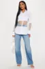 Shake It Out Shirt - White sold by Fashion Nova