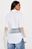 Shake It Out Shirt - White sold by Fashion Nova