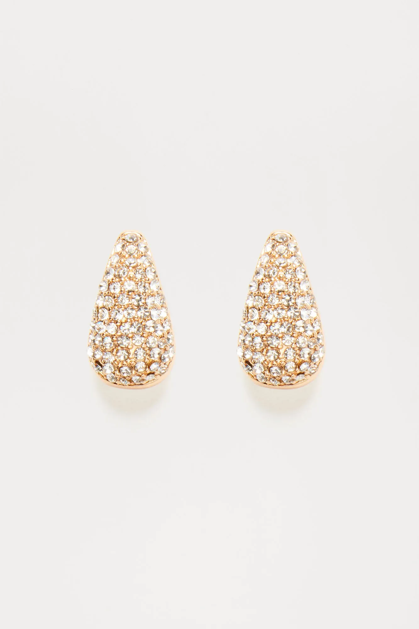 Mini Diamantes En El Mar Earrings - Gold sold by Fashion Nova product image thumbnail 3