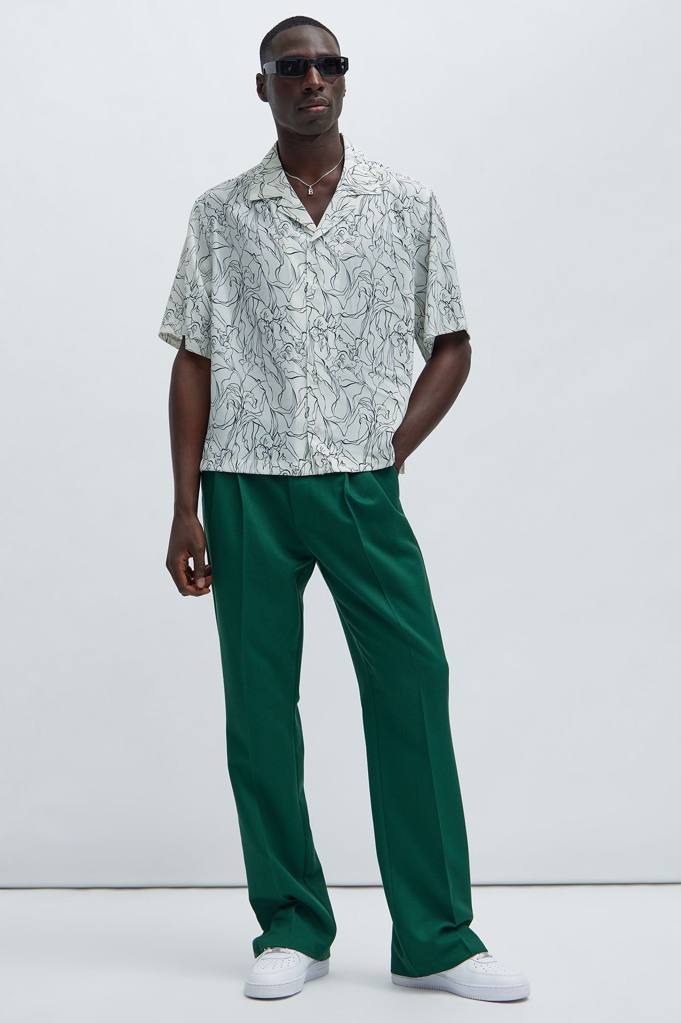 Lily Sketch Shirt - Black/White sold by Fashion Nova product image thumbnail 2