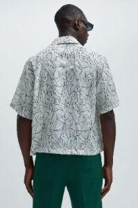 Lily Sketch Shirt - Black/White sold by Fashion Nova