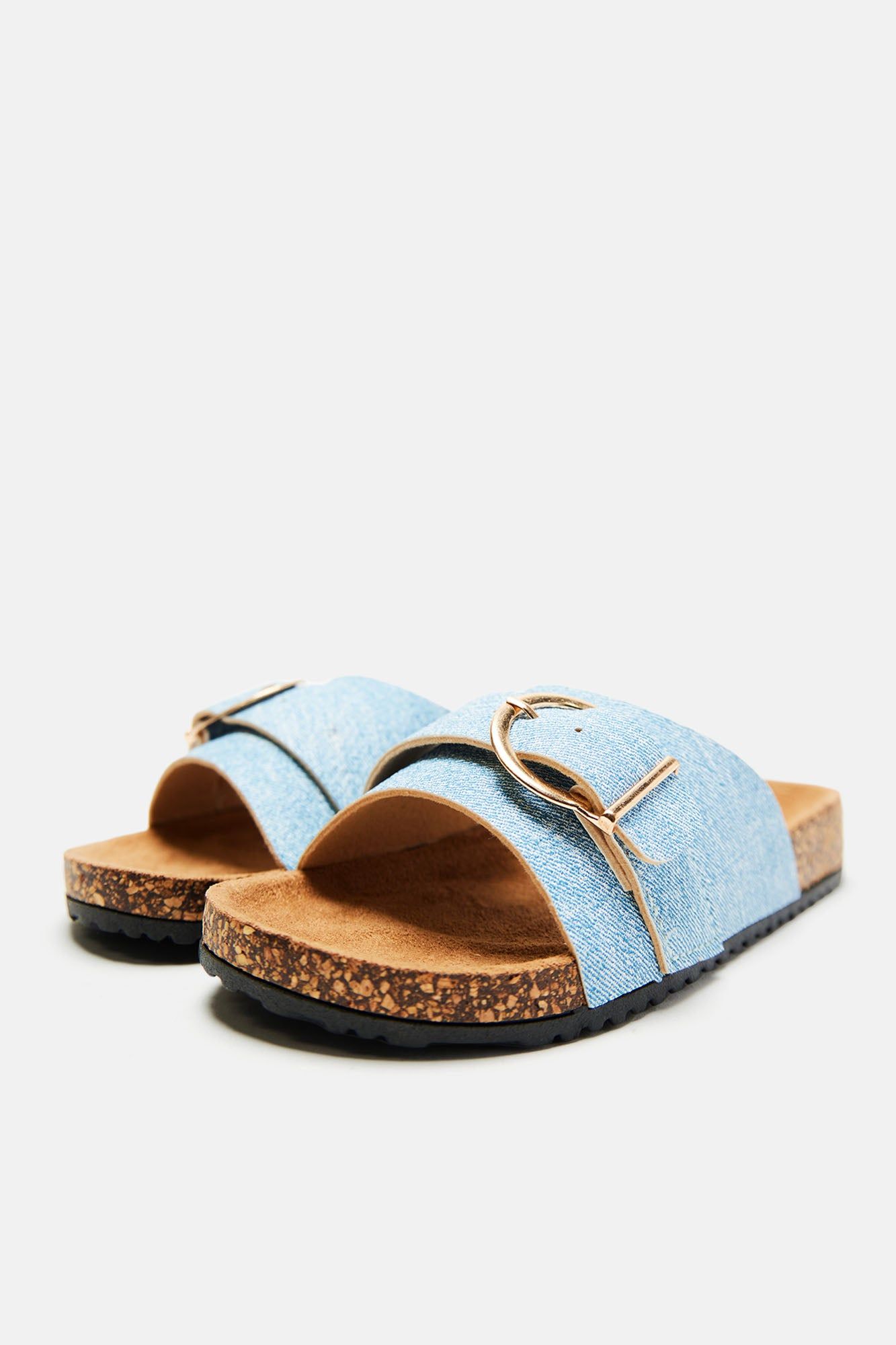 True Statement Flat Sandals - Denim sold by Fashion Nova product image thumbnail 4