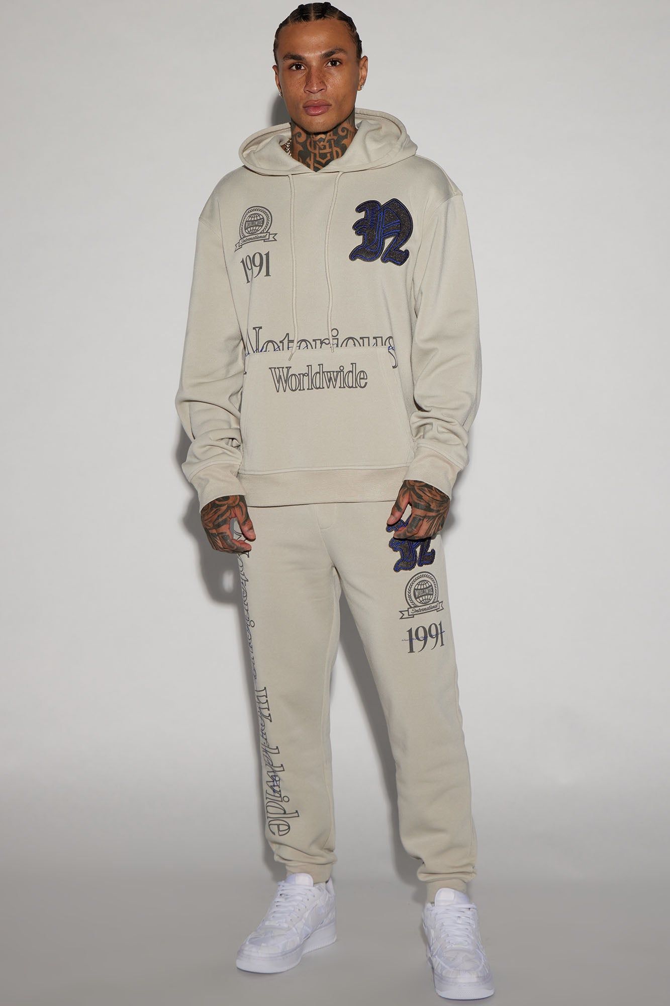 Notorious Worldwide Jogger - Sand sold by Fashion Nova product image thumbnail 2