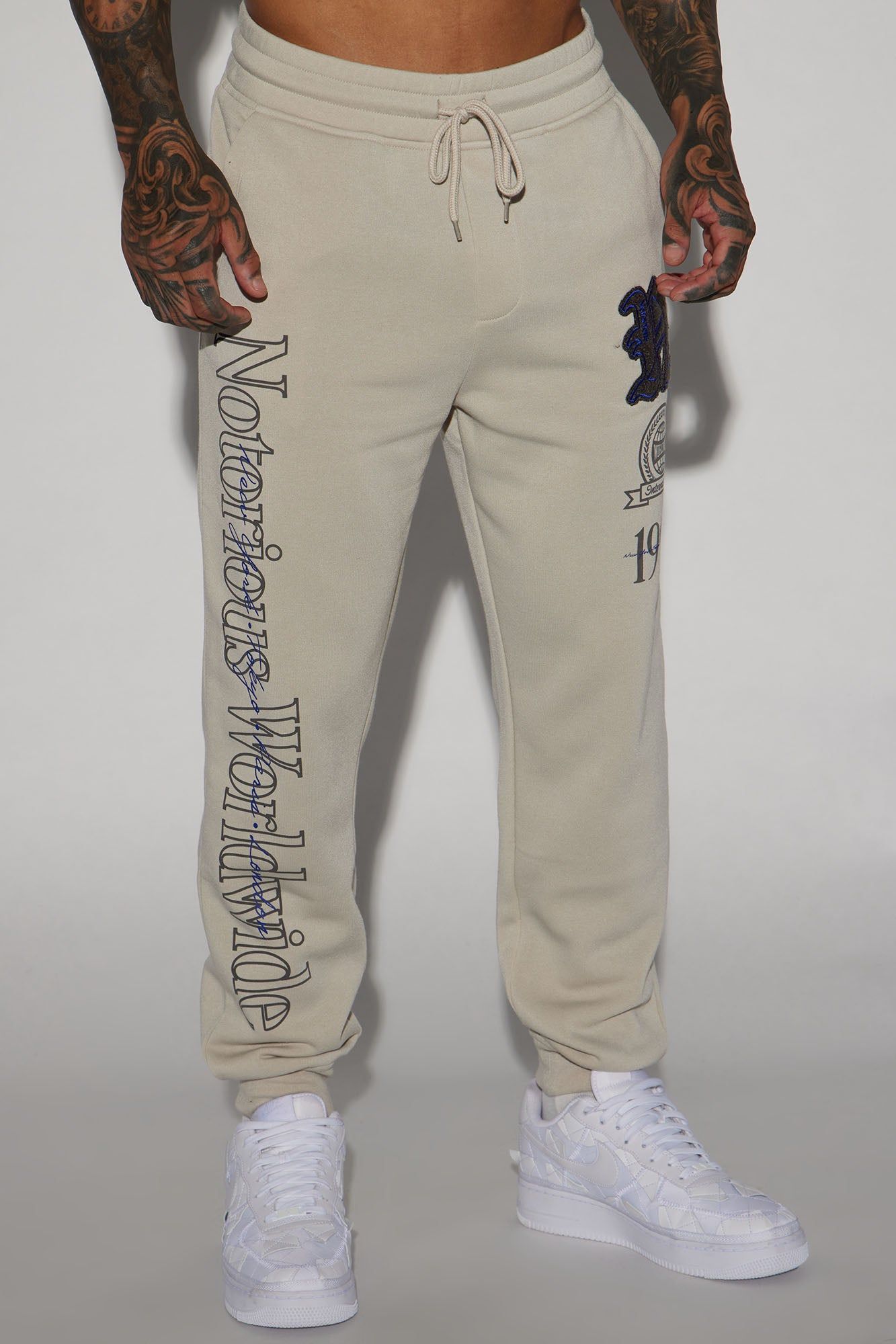 Notorious Worldwide Jogger - Sand sold by Fashion Nova product image thumbnail 4