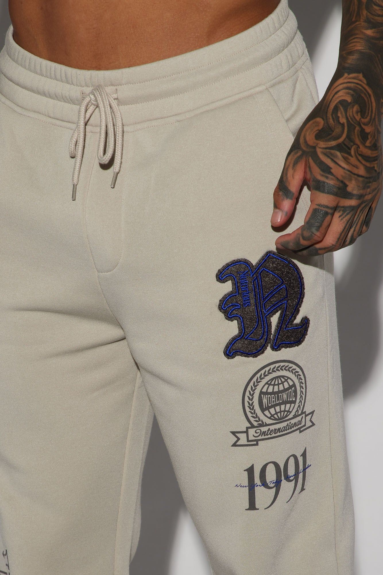 Notorious Worldwide Jogger - Sand sold by Fashion Nova product image thumbnail 3