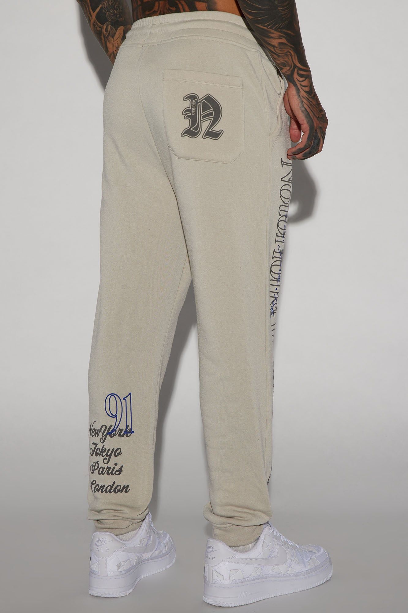 Notorious Worldwide Jogger - Sand sold by Fashion Nova product image thumbnail 5