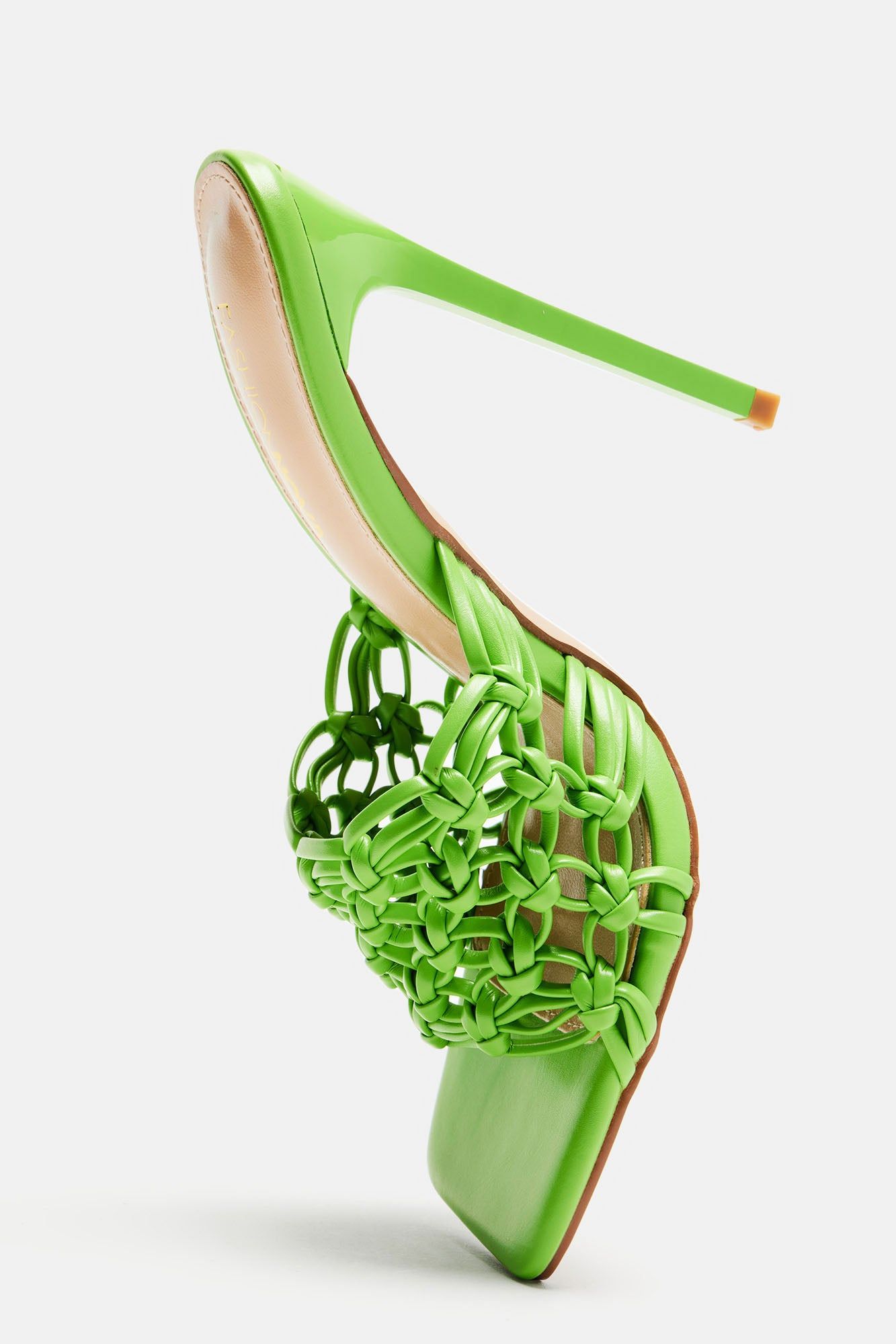 Found My Way Heeled Mules - Green sold by Fashion Nova product image thumbnail 4