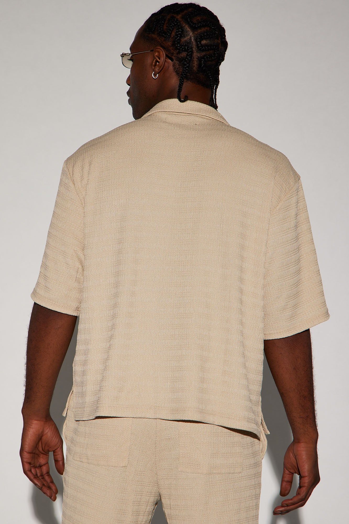 Boca Button Up Shirt - Tan sold by Fashion Nova product image thumbnail 5