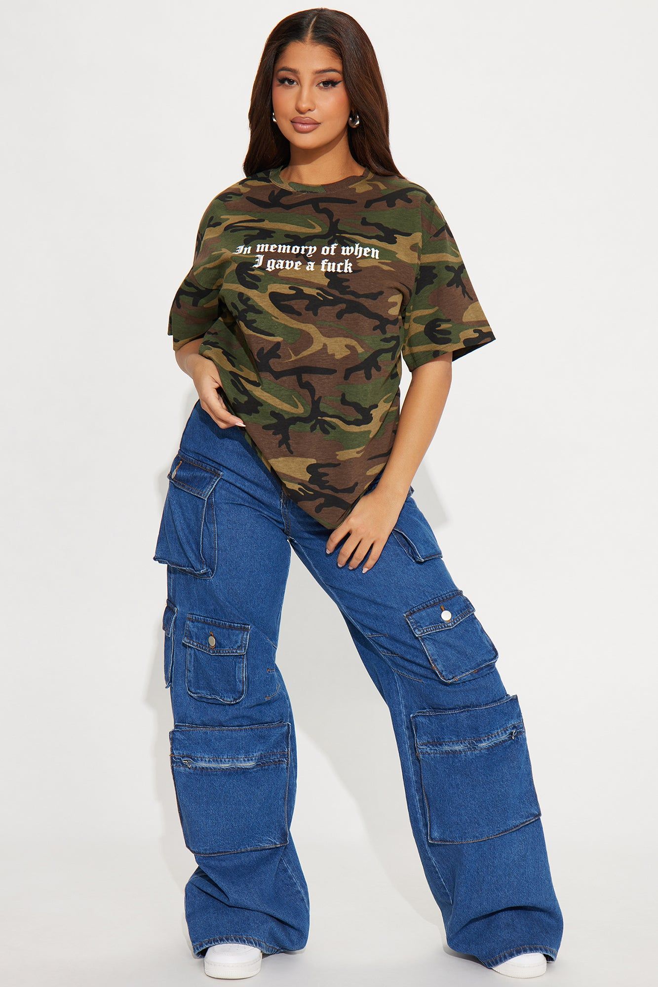 In Memory Graphic Tee - Camouflage sold by Fashion Nova product image thumbnail 2