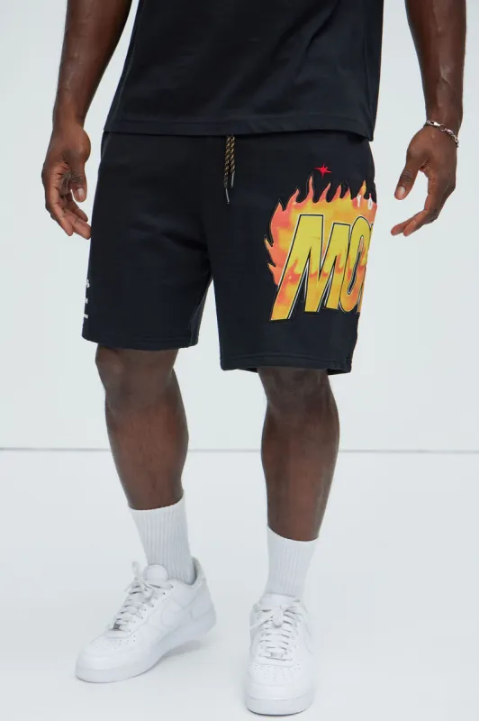 Lil Wayne Young Money Entertainment Sweatshorts - Black sold by Fashion Nova