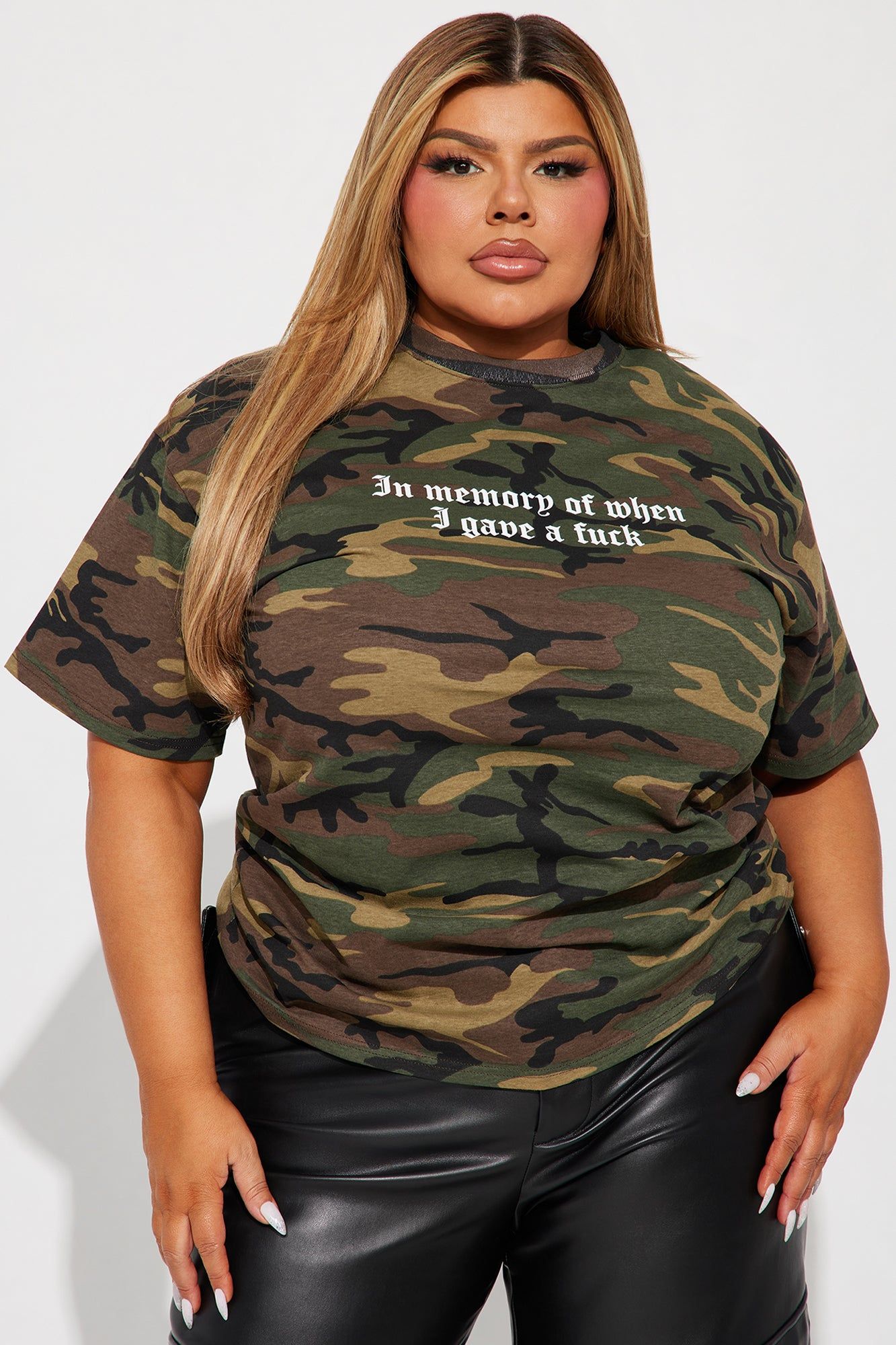 In Memory Graphic Tee - Camouflage sold by Fashion Nova product image thumbnail 5