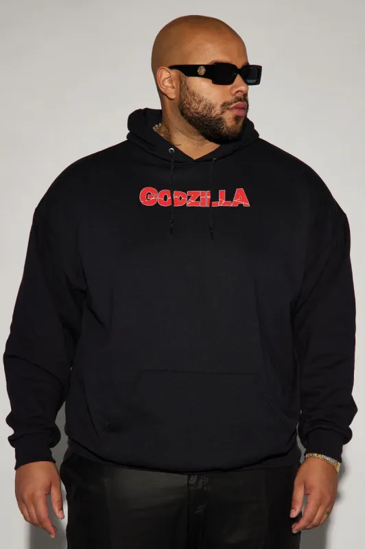 Godzilla Vintage Hoodie - Black sold by Fashion Nova