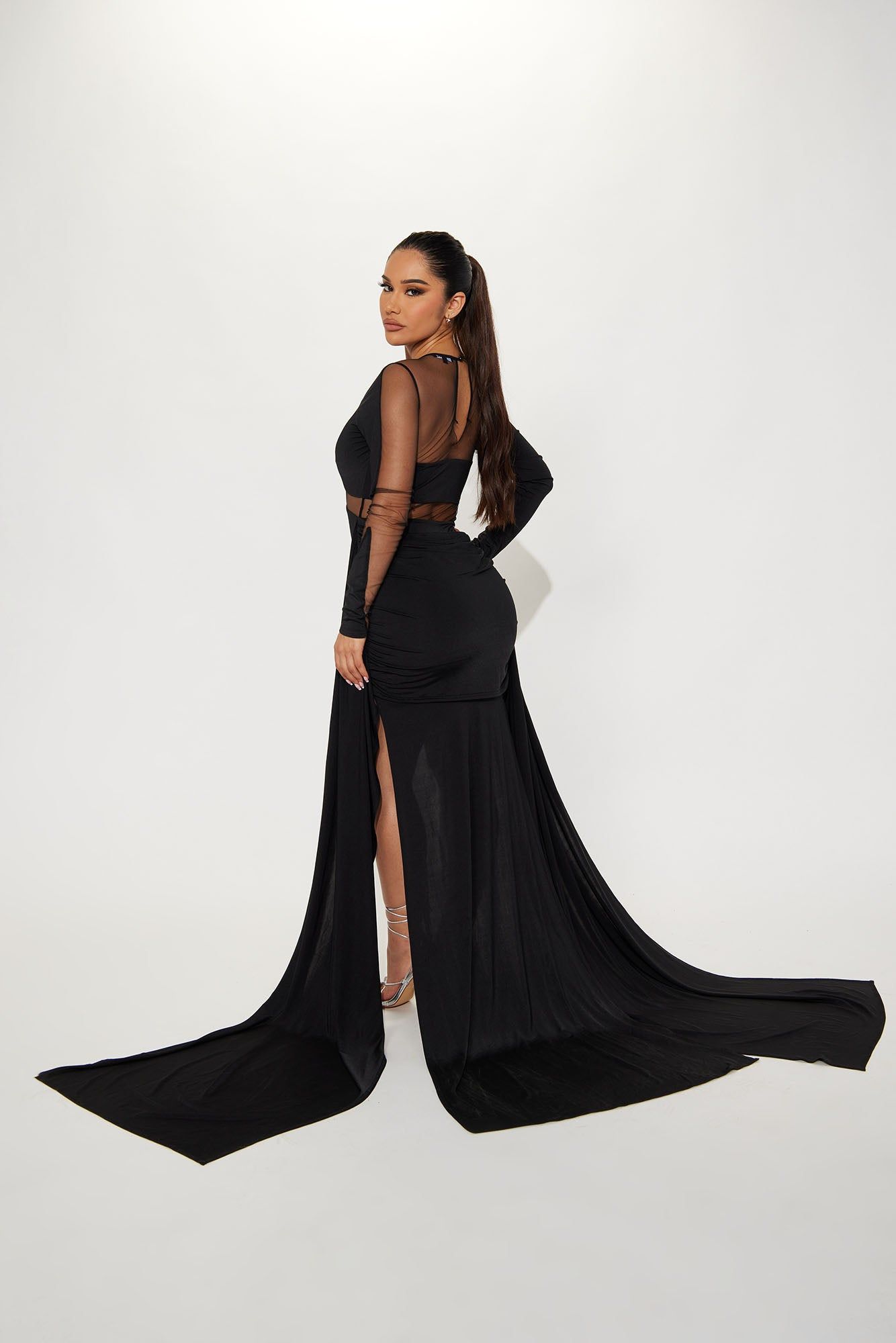 Lovely Dream Maxi Dress - Black sold by Fashion Nova product image thumbnail 4