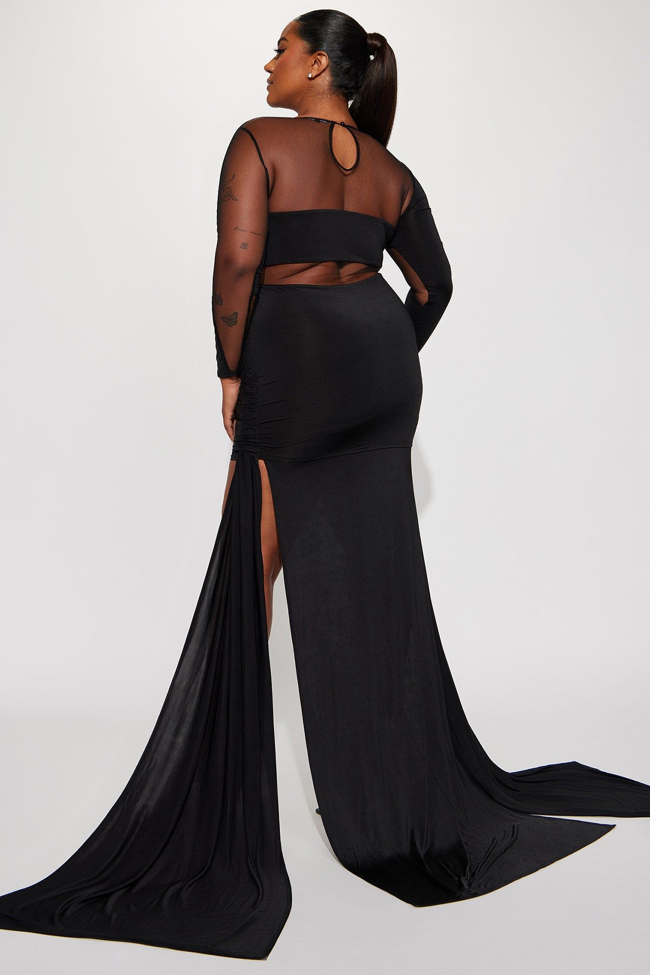 Lovely Dream Maxi Dress - Black sold by Fashion Nova product image thumbnail 7