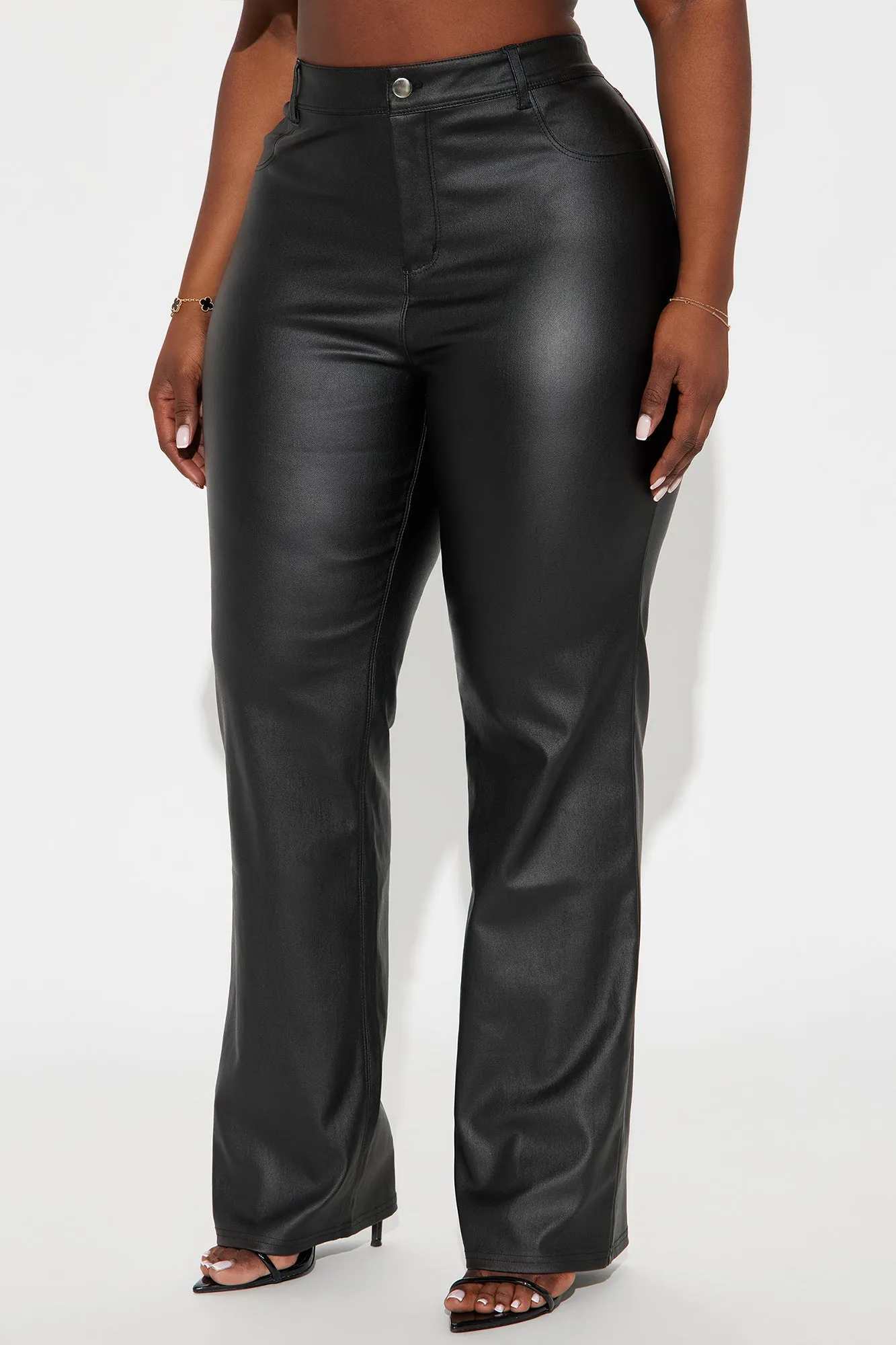Sammie High Rise Straight Leg Pant - Black sold by Fashion Nova product image thumbnail 5