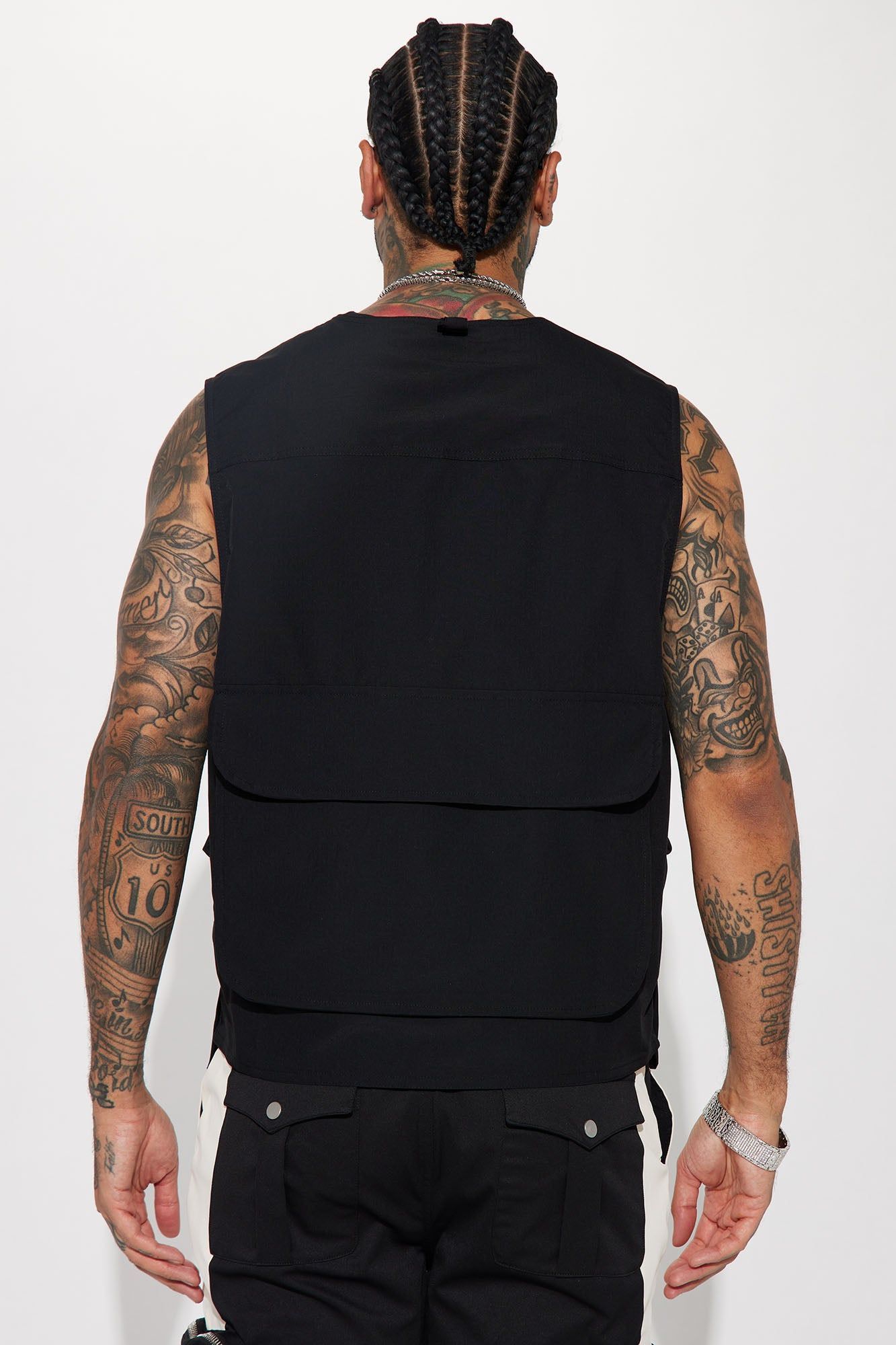 Hard To Miss Ripstop Tactical Cargo Vest - Black sold by Fashion Nova product image thumbnail 5