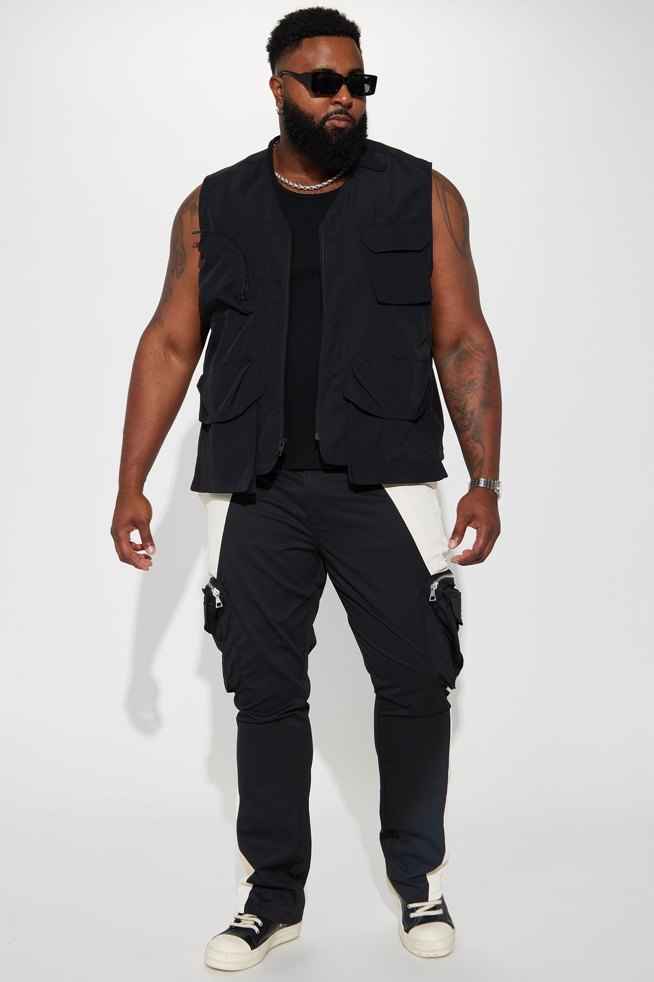 Hard To Miss Ripstop Tactical Cargo Vest - Black sold by Fashion Nova product image thumbnail 6