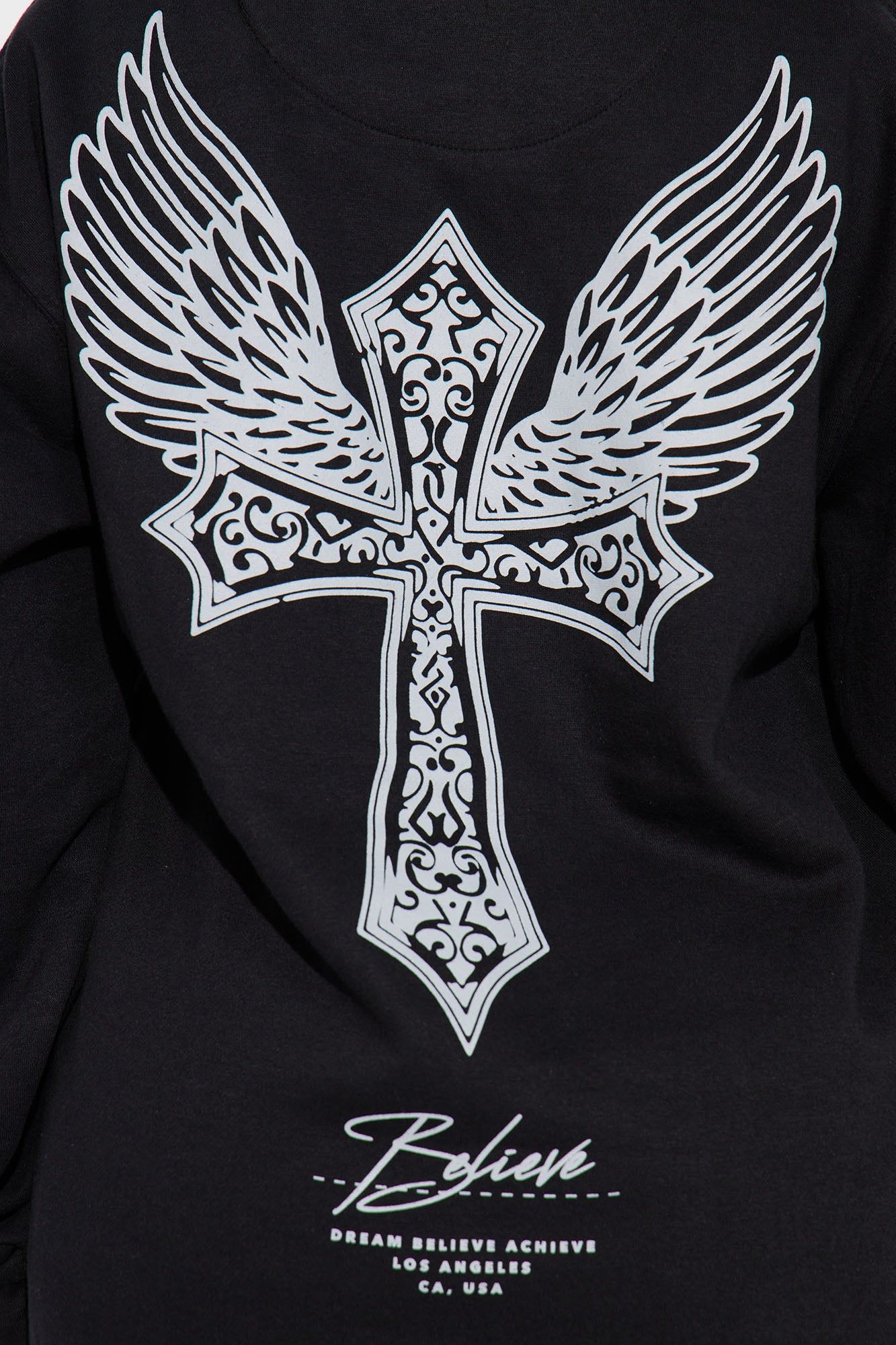 Humble Beginnings Washed Hoodie - Black sold by Fashion Nova product image thumbnail 5