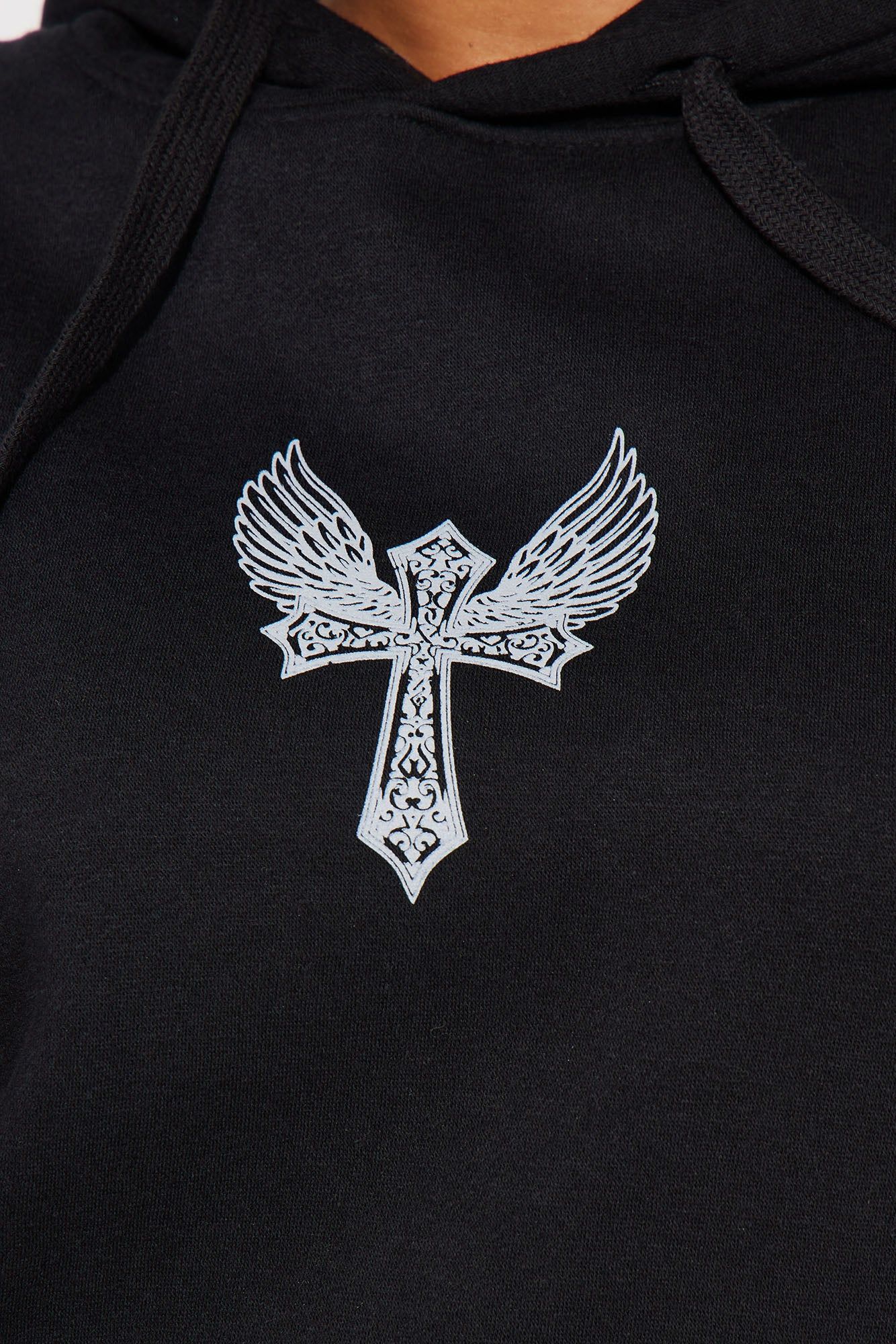 Humble Beginnings Washed Hoodie - Black sold by Fashion Nova product image thumbnail 3