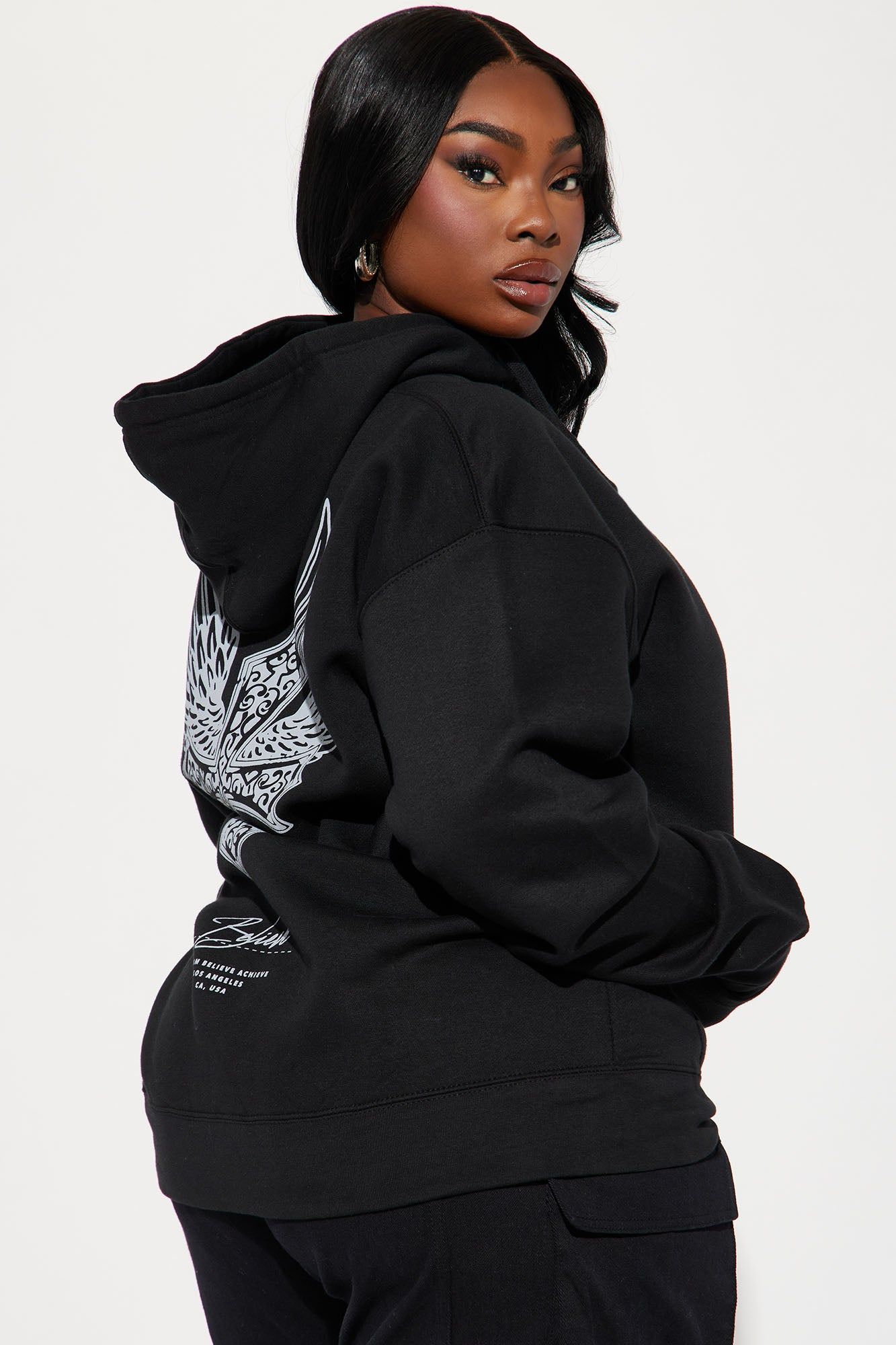 Humble Beginnings Washed Hoodie - Black sold by Fashion Nova product image thumbnail 9