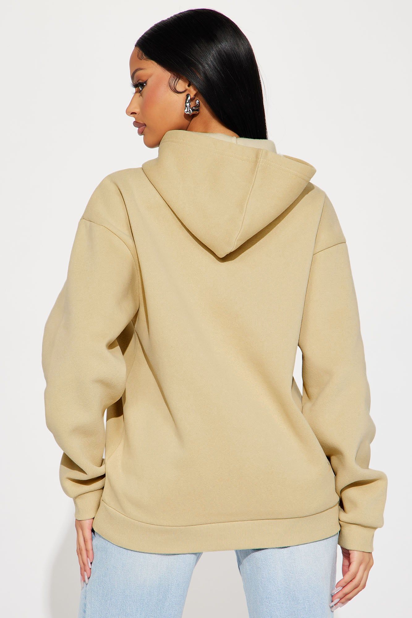 It's A New York Vibe Graphic Hoodie - Sand sold by Fashion Nova product image thumbnail 4