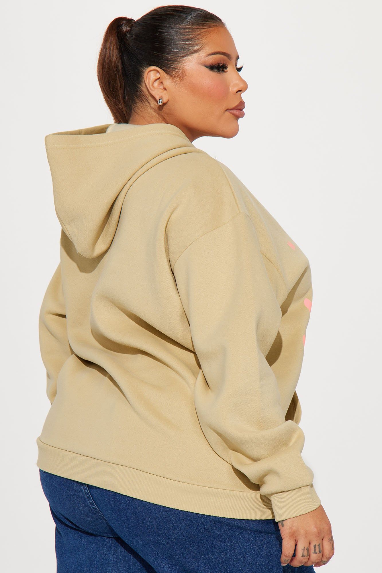 It's A New York Vibe Graphic Hoodie - Sand sold by Fashion Nova product image thumbnail 8