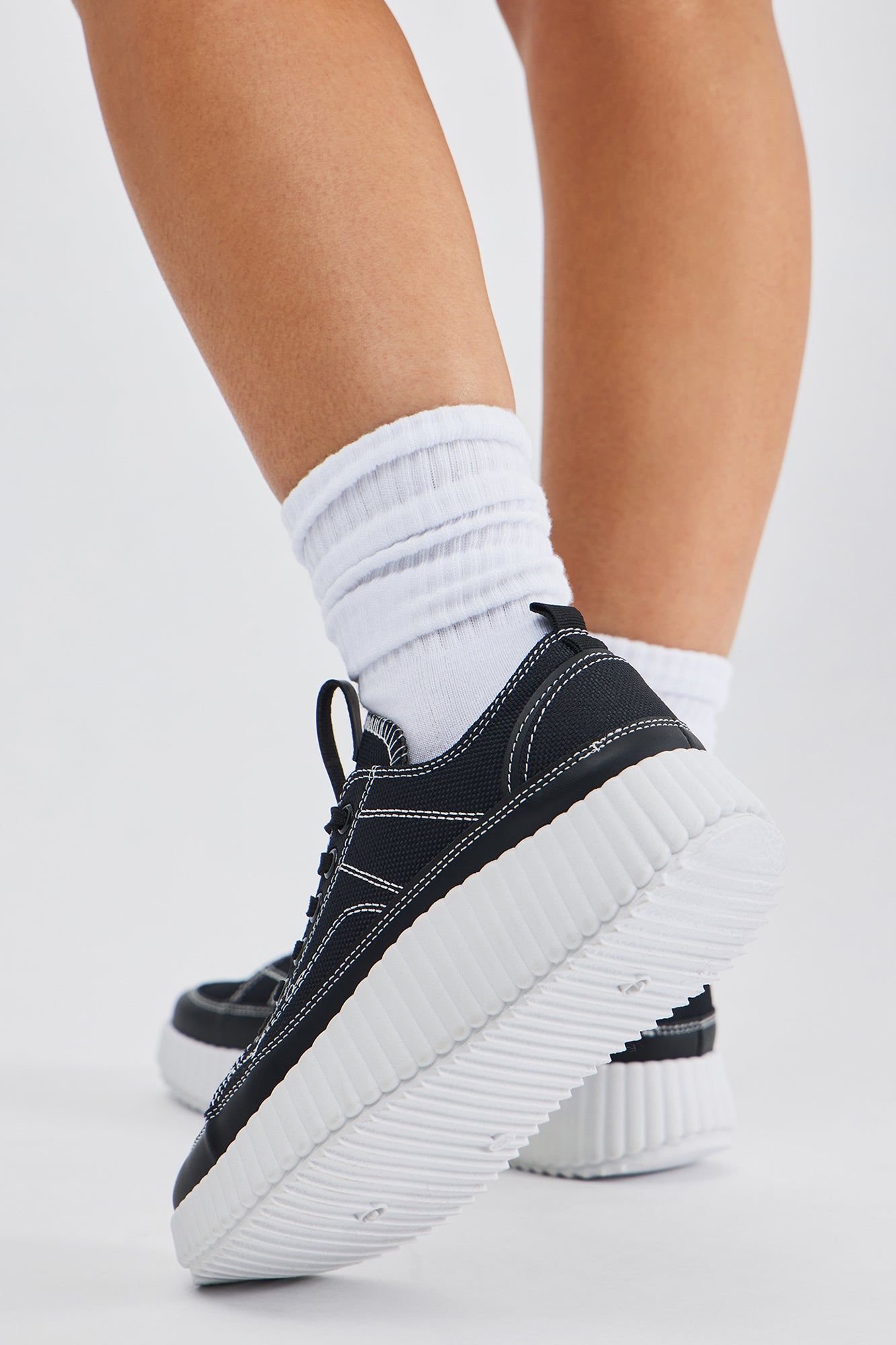 Almost Every Day Sneakers - Black sold by Fashion Nova product image thumbnail 4