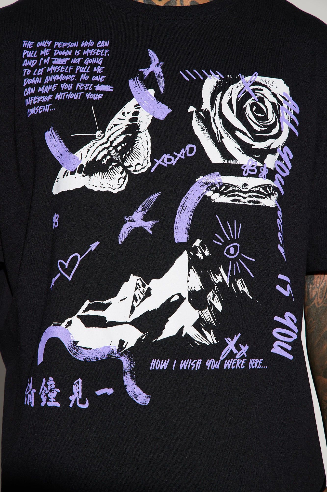 All You Need Is You Oversized Short Sleeve Tee - Black sold by Fashion Nova product image thumbnail 3