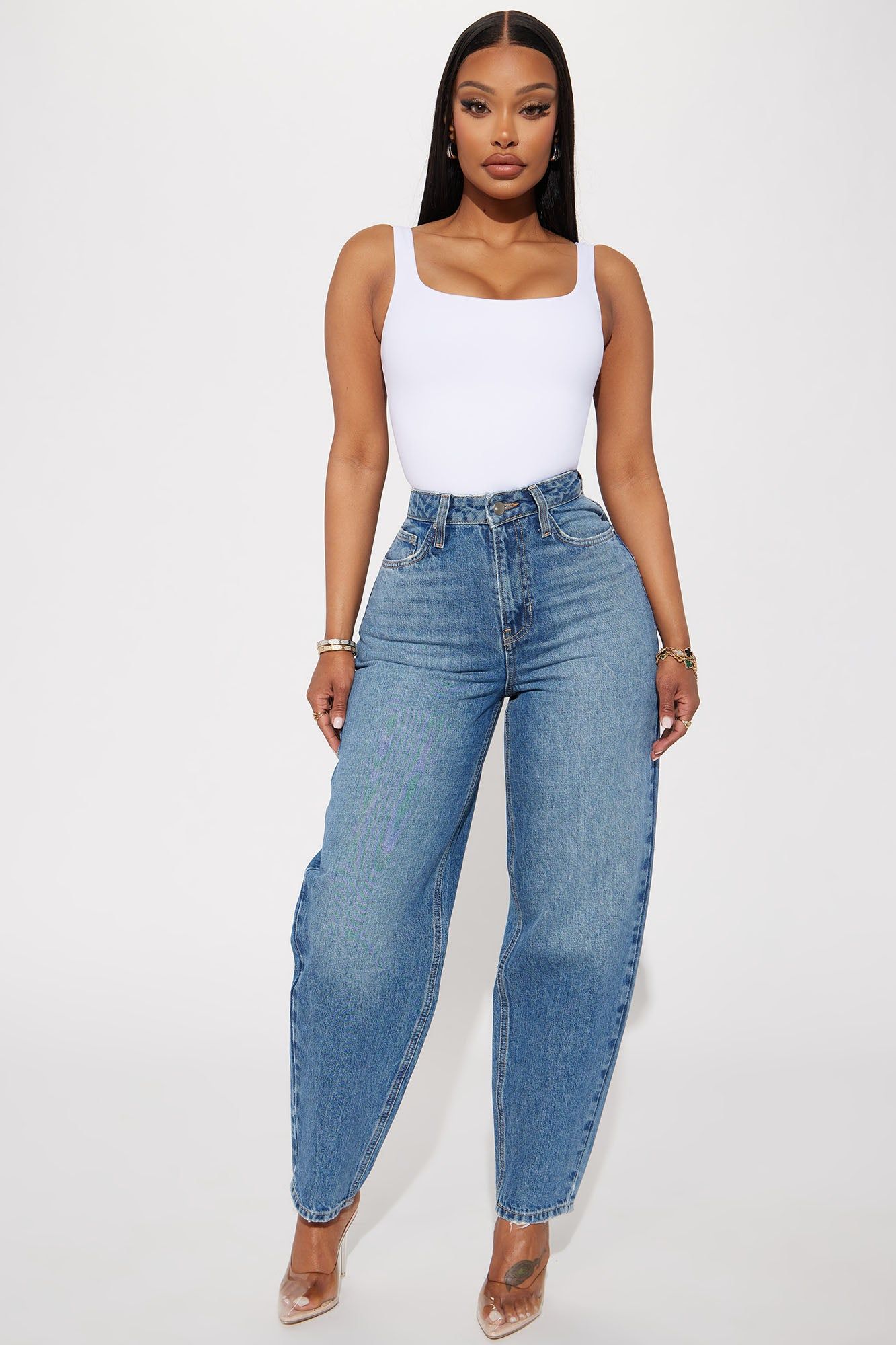 Hot Take Seamless Bodysuit - White sold by Fashion Nova product image thumbnail 2