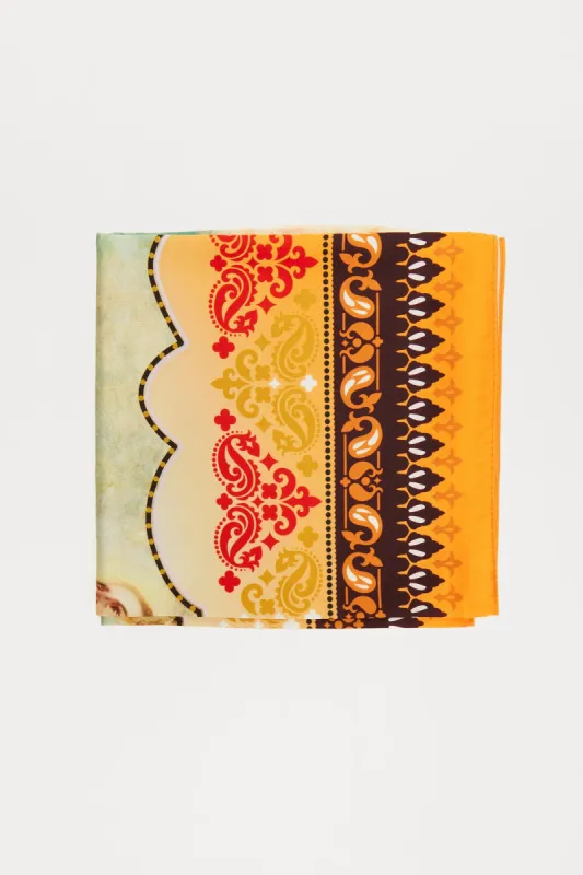Renaissance Art Bandana - Multi Color sold by Fashion Nova