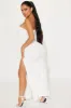 Alli Mesh Maxi Dress - White sold by Fashion Nova