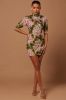 Elodie Floral Embroidered Mini Dress - Pink/combo sold by Fashion Nova