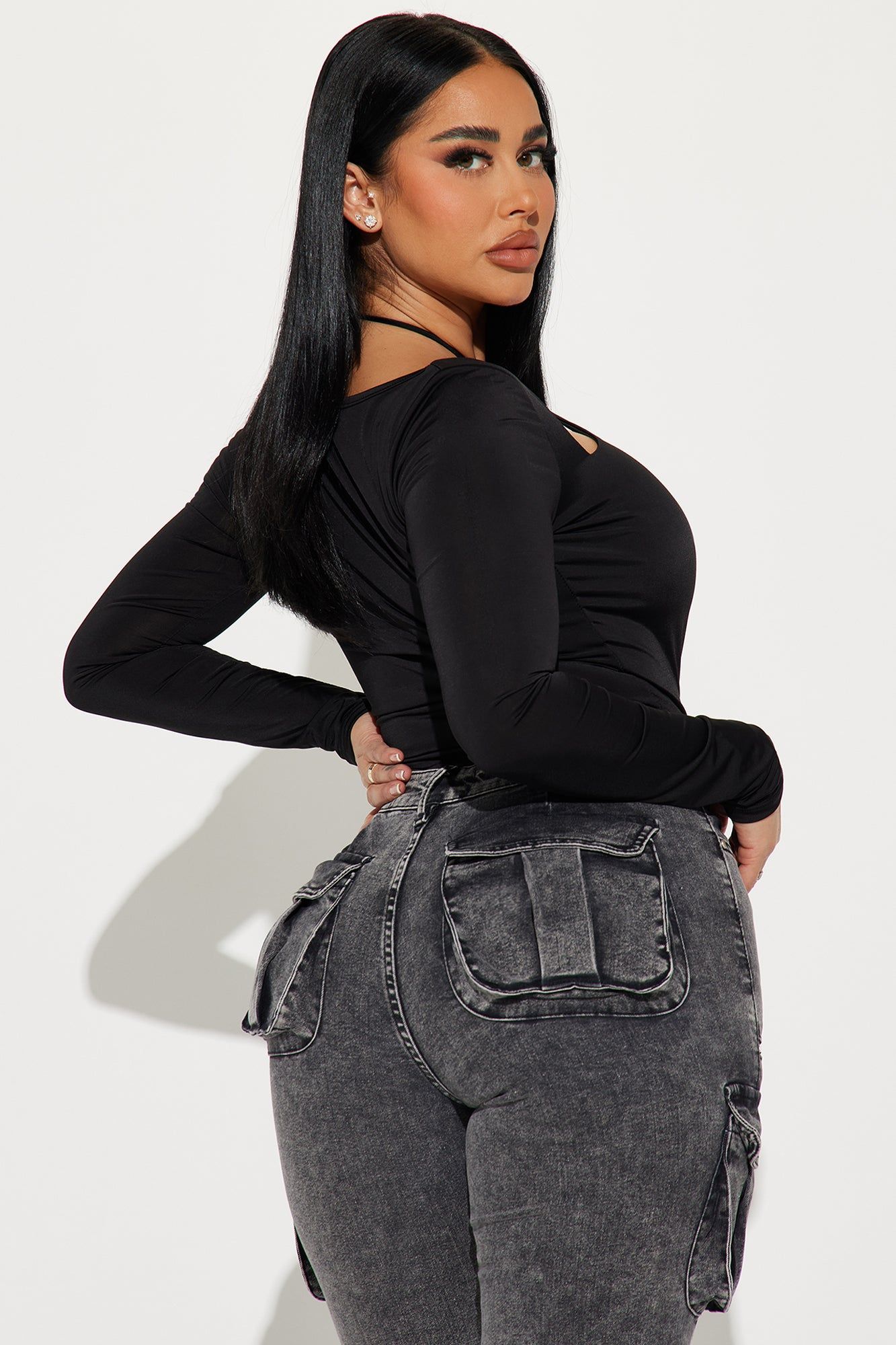 Want It More Bodysuit - Black sold by Fashion Nova product image thumbnail 4